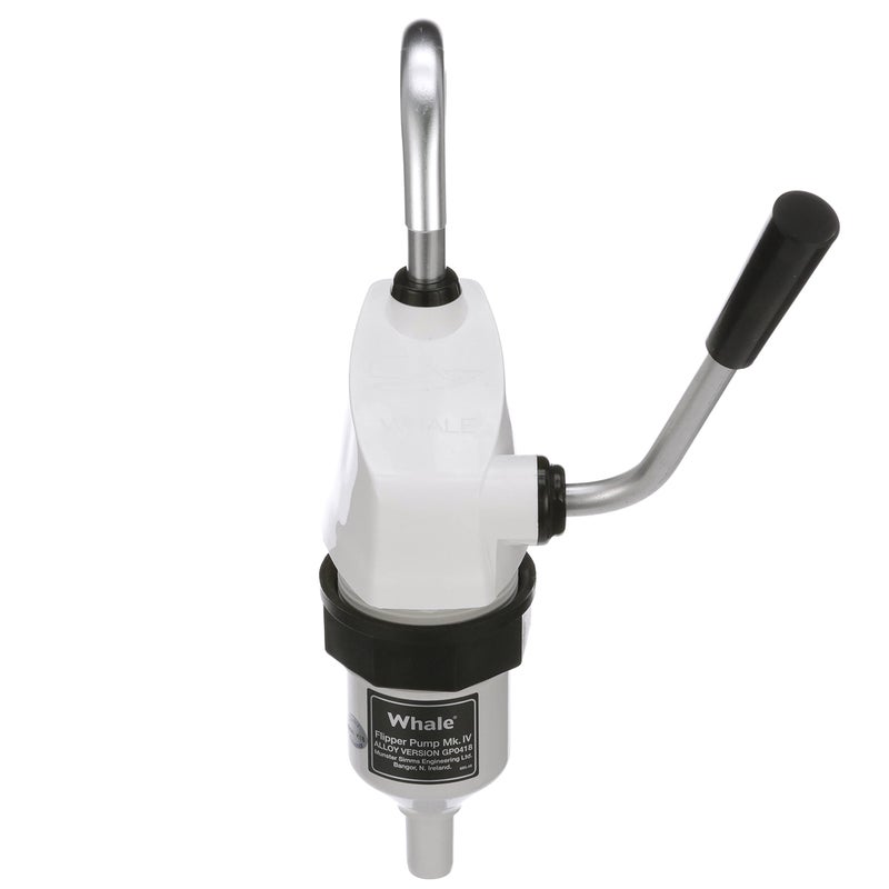 Whale GP0418 Flipper Pump Mk 4 Hand-Operated Galley Water Pump, 1/2-Inch Flexible Hose Connection, 1.85 GPM Max Flow Rate, Suitable for Fresh or Saltwater - Image 3